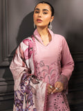 Rang Rasiya Carnation Embroidered Khaddar Unstitched 3Pc Suit D-10