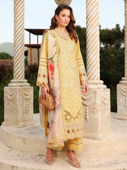 Rang Rasiya Florence Embroidered Lawn Unstitched 3Pc Suit D-10 MIRHA