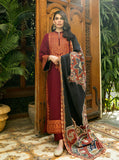 Zainab Chottani Embroidered Herringbone Unstitched 3Pc Suit D-10 Sila