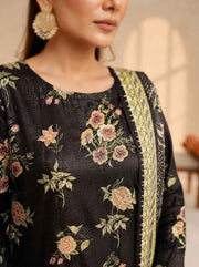 Fiza Noor Digital Printed Marina Unstitched 3Pc Suit D-10
