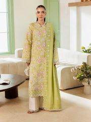 Nissa by RajBari Premium Embroidered Marina Unstitched 3Pc Suit D-10
