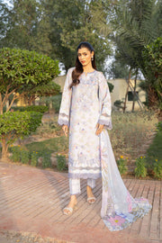 Spring Bell by Sanam Saeed Embroidered Lawn Unstitched 3Pc Suit D-10