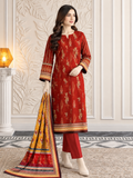 Ittehad X Bin Ameer Khaddar Essential Unstitched Printed 3Pc Suit D-10