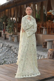 Chikankari Exclusive Embroidered Lawn Unstitched 3Pc CH26-V1-D110