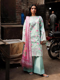 RajBari Nissa Floral Symphony Embroidered Lawn Unstitched 3Pc Suit D-10