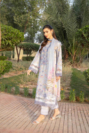 Spring Bell by Sanam Saeed Embroidered Lawn Unstitched 3Pc Suit D-10