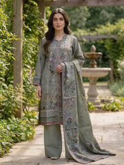 Zync by Florent Exclusive Prints Lawn Unstitched 3Pc Suit FEP-10