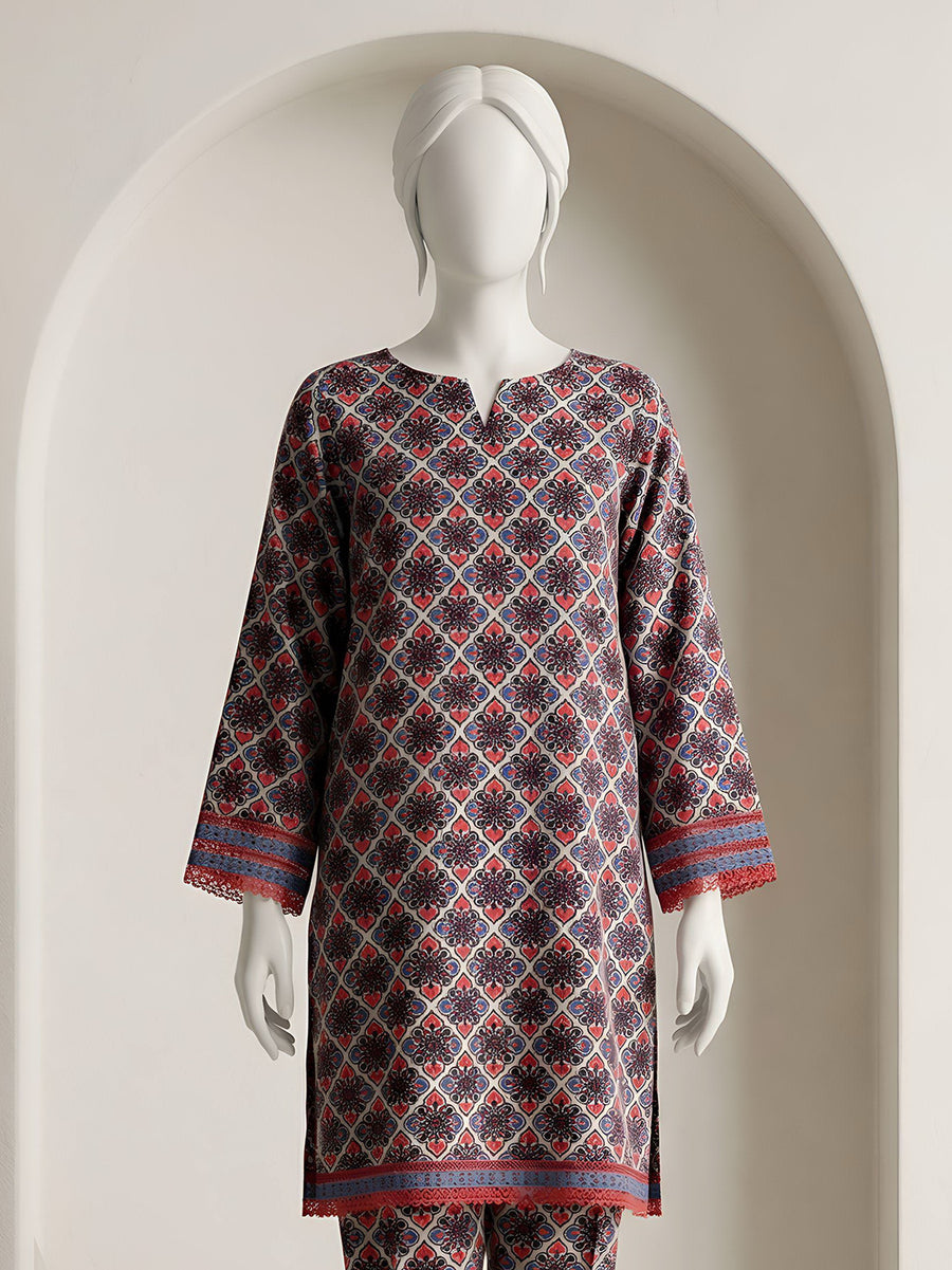 Ittehad Day to Day Printed Lawn Unstitched 2Pc Suit D-10
