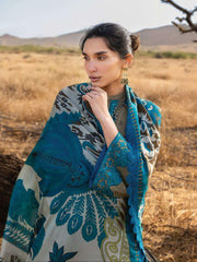 Zainab Chottani Embroidered Lawn Unstitched 3Pc Suit D-11 Saphira