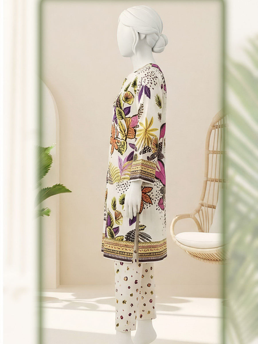 Ittehad Daily Afairs Printed Lawn Unstitched 2Pc Suit D-12