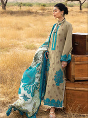 Zainab Chottani Embroidered Lawn Unstitched 3Pc Suit D-11 Saphira