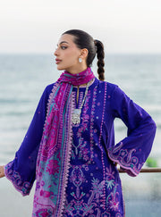 Zainab Chottani Tahra Embroidered Lawn Unstitched 3Pc Suit D-11 ALAYAH
