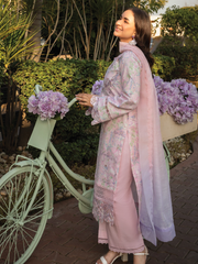 Rang Rasiya Florence Embroidered Lawn Unstitched 3Pc Suit D-11 RANIA