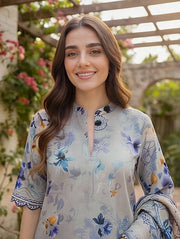 Zync by Florent Exclusive Prints Lawn Unstitched 3Pc Suit FEP-11