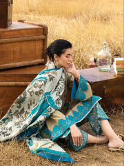 Zainab Chottani Embroidered Lawn Unstitched 3Pc Suit D-11 Saphira
