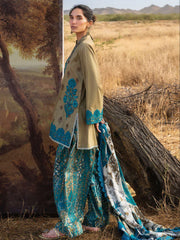 Zainab Chottani Embroidered Lawn Unstitched 3Pc Suit D-11 Saphira