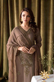 Ramsha Aangan Embroidered Luxury Raw Silk Unstitched 3Pc Suit AA-110