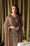 Ramsha Aangan Embroidered Luxury Raw Silk Unstitched 3Pc Suit AA-110