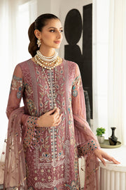 Ramsha Rangoon Vol-11 Luxury Chiffon Unstitched 3Pc Suit D-1102