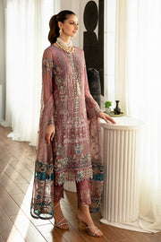 Ramsha Rangoon Vol-11 Luxury Chiffon Unstitched 3Pc Suit D-1102