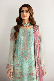 Ramsha Rangoon Vol-11 Luxury Chiffon Unstitched 3Pc Suit D-1107