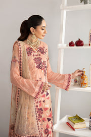 Ramsha Rangoon Vol-11 Luxury Chiffon Unstitched 3Pc Suit D-1112