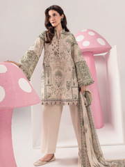Maria.B M.Basics Embroidered Lawn Unstitched 3Pc Suit MB-CUSV13-11-A