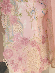 Rang Rasiya Carnation Embroidered Lawn Unstitched 3Pc Suit D-11 Amelia