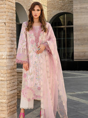 Rang Rasiya Carnation Embroidered Lawn Unstitched 3Pc Suit D-11 Amelia
