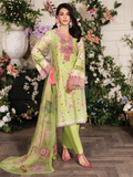 Rang Rasiya Lifestyle Embroidered Lawn Unstitched 3Pc Suit D-11 FLORA