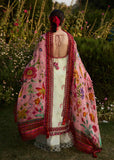 Hussain Rehar Embroidered Luxury Lawn Unstitched 3Pc Suit D-11 GLEAM