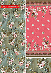 Rashk e Qamar Exclusive Digital Printed Lawn Unstitched 3Pc Suit D-11
