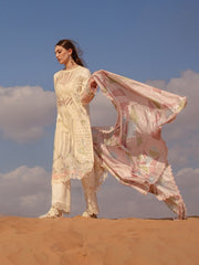 Rang Rasiya Premium Embroidered Lawn Unstitched 3Pc Suit D-11 NOOREH