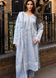 AL Zohaib Dhagakari Embroidered Lawn Unstitched 3Pc Suit D-11