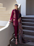 Zainab Chottani Tahra Embroidered Lawn Unstitched 3Pc Suit D-12 MAHAY