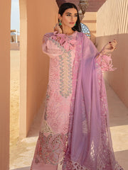 Rang Rasiya Premium Embroidered Lawn Unstitched 3Pc Suit D-12 AYLEEN