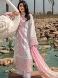 Rang Rasiya Premium Embroidered Lawn Unstitched 3Pc Suit D-12 HOORAIN