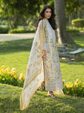 Zainab Chottani Luxe Lawn Unstitched Embroidered 3Pc Suit D-12 Dune