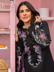 Rang Rasiya Carnation Embroidered Lawn Unstitched 3Pc Suit D-12 Kaia