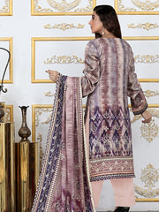 Shaista Digital Printed Viscose Unstitched 3 Piece Suit D-12