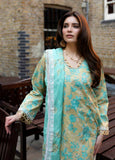 AL Zohaib Dhagakari Embroidered Lawn Unstitched 3Pc Suit D-12