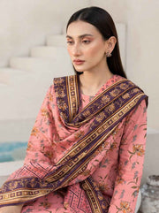 Fiza Noor Digital Printed Marina Unstitched 3Pc Suit D-12