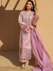 Rang Rasiya Premium Embroidered Lawn Unstitched 3Pc Suit D-12 AYLEEN