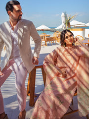 Rang Rasiya Premium Embroidered Lawn Unstitched 3Pc Suit D-08 BAREEHA