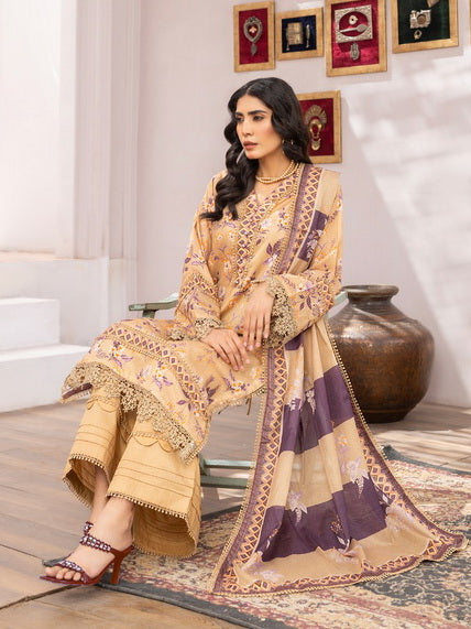 Rang e Noor by Humdum Digital Printed Lawn Unstitched 3Pc Suit REN-12