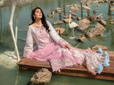 Rang Rasiya Premium Embroidered Lawn Unstitched 3Pc Suit D-12 HOORAIN