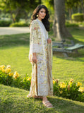 Zainab Chottani Luxe Lawn Unstitched Embroidered 3Pc Suit D-12 Dune