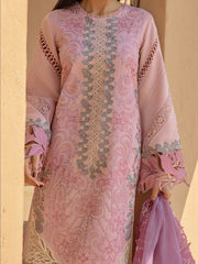 Rang Rasiya Premium Embroidered Lawn Unstitched 3Pc Suit D-12 AYLEEN