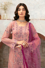 Ramsha Rangoon Vol-12 Luxury Chiffon Unstitched 3Pc Suit D-1201
