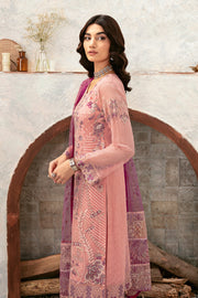 Ramsha Rangoon Vol-12 Luxury Chiffon Unstitched 3Pc Suit D-1201